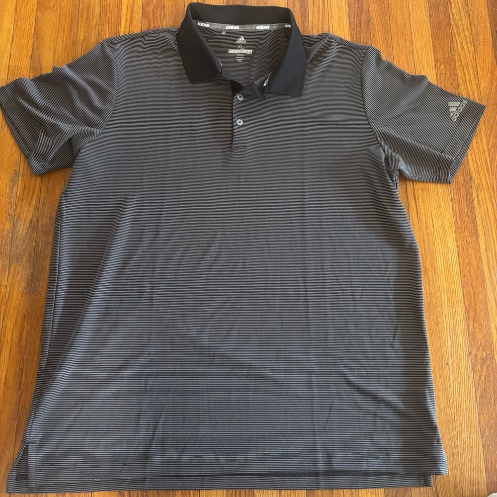 Adidas Golf Men's Black Polo Shirt Size XL